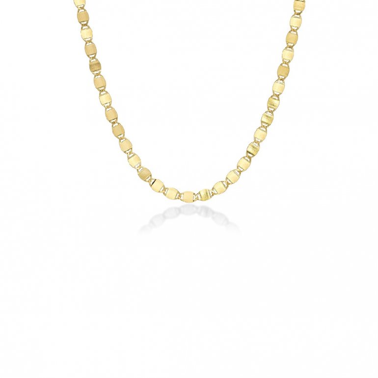 10K VALENTINO LINK CHAIN ANKLET
