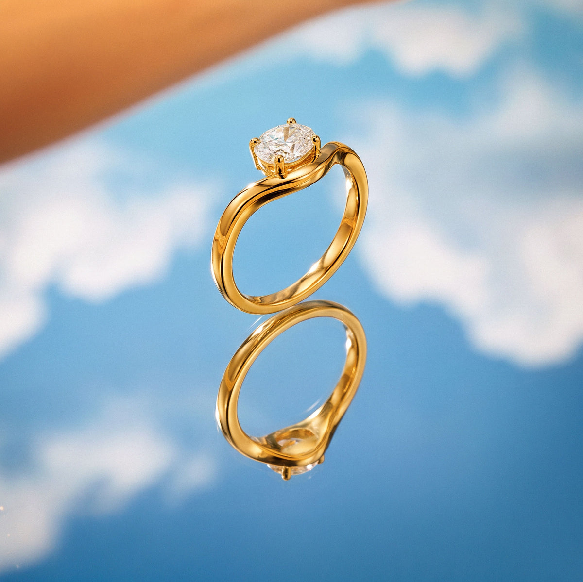 STERLING SILVER/ GOLD VERMEIL RINGS