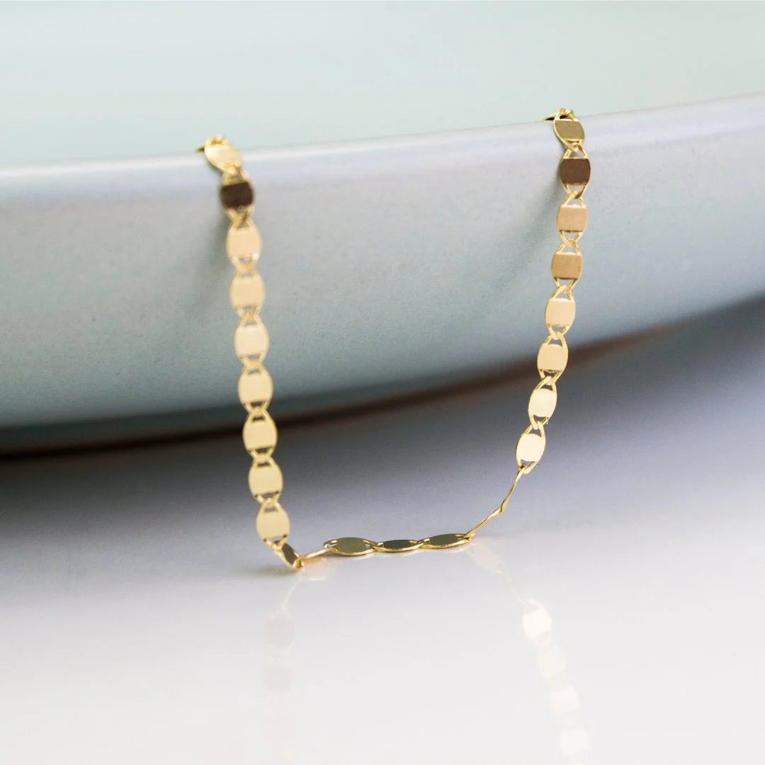 10K YELLOW GOLD VALENTINO CHAIN 2MM